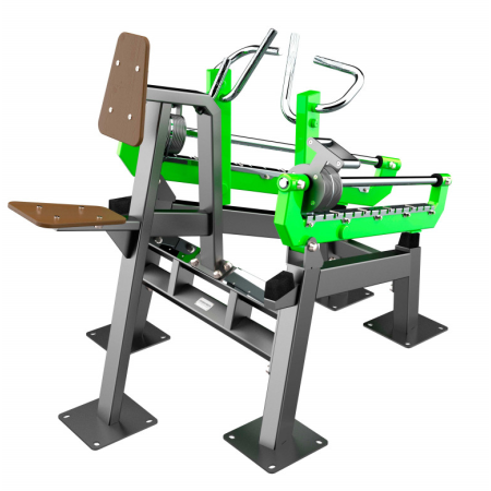Уличный тренажер "Наклонная тяга с переменной нагрузкой" ZSO Force-2809 